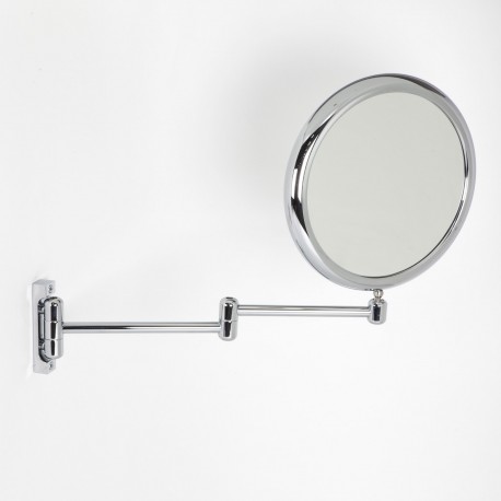 Specchio da trucco bifacciale in rame stile europeo specchio da toletta pieghevole da 87 volte ingranditore specchio da bellezza specchio ingranditore oro Specchi a parete 