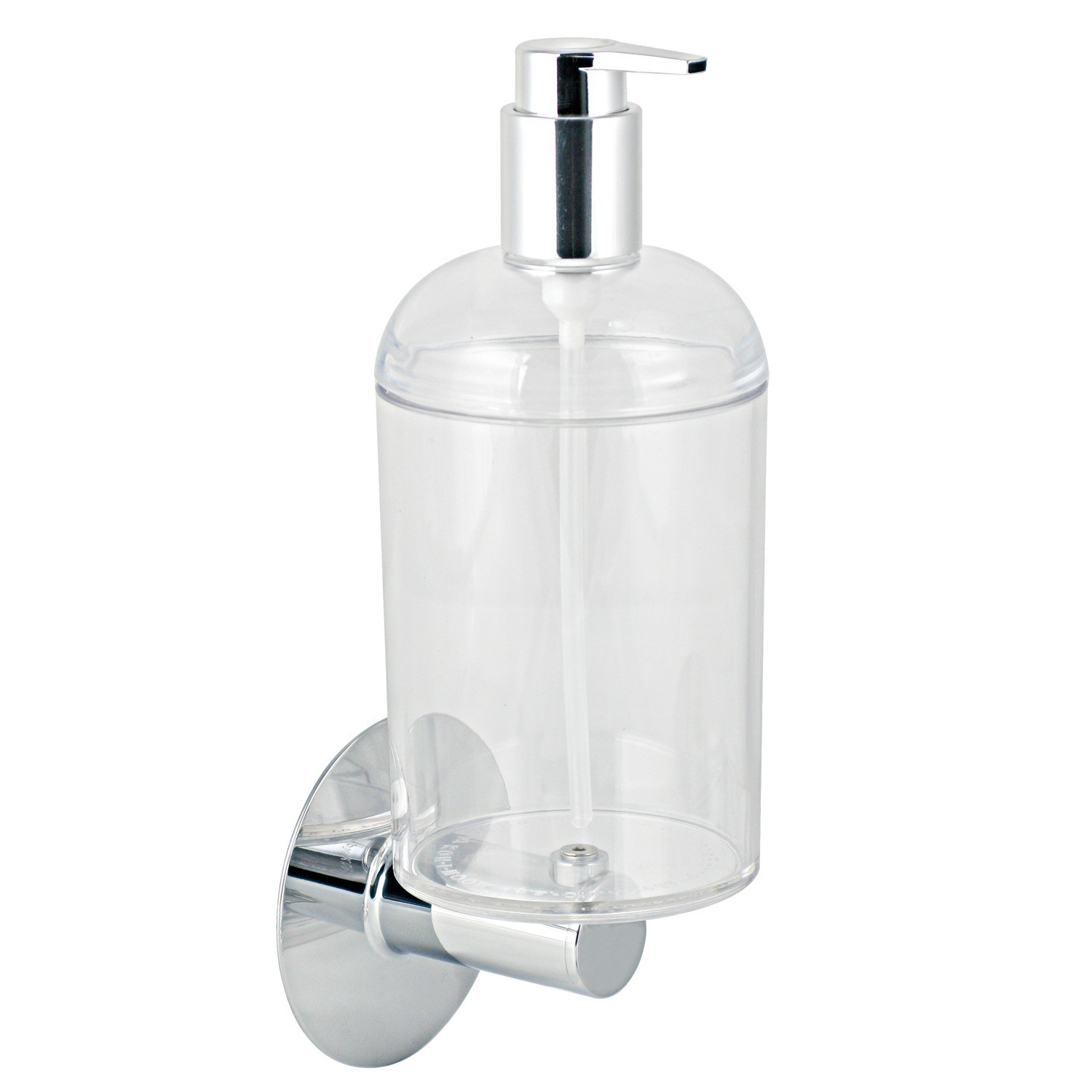 DISPENSER SAPONE LIQUIDO DA PARETE AD INCOLLO