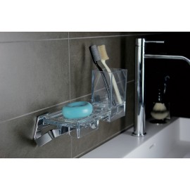 Cipi Porta sapone Liquido Bagno Dispenser Sapone Erogatore Trasparente  CP908/RE 8056040805404